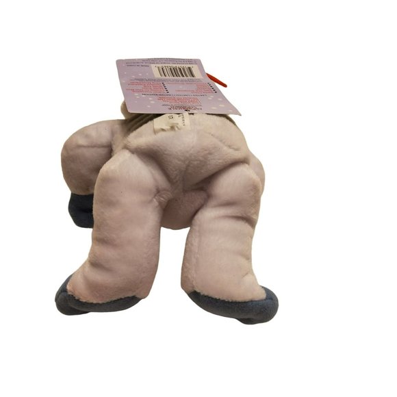 Vintage Rudolph the Red Nose Reindeer "Abominable Snowman" Plush Ornament - Picture 5 of 5